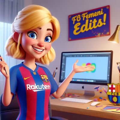 Edición de imágenes del mejor equipo del mundo @fcbfemeni