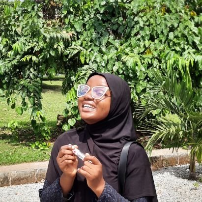 Striving muslimah||
Microbiologist|| OAU 📚||Crochet artist 🧶|| A member of JCIN.