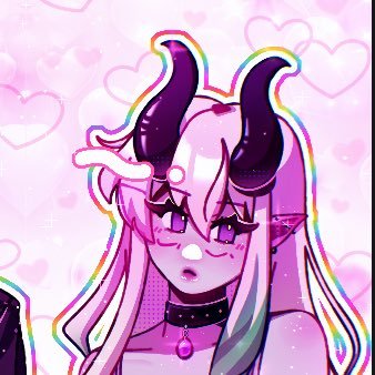 stupid demon girl/ (she/her)/pfp and banner by @V_iluuu/ NSFW DNI