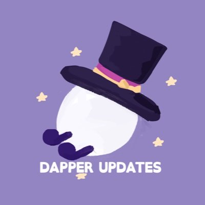 UpdDapper's profile picture. 🔔 QSMP FAN UPDATES ACCOUNT 🎩 Updating on the mischief of Dapper, BadBoyHalo’s Egg!  - Layout: ⚙️,👓 ( 6  Admins, Updates in 🇺🇸, 🇫🇷, 🇲🇽 🇧🇷!)