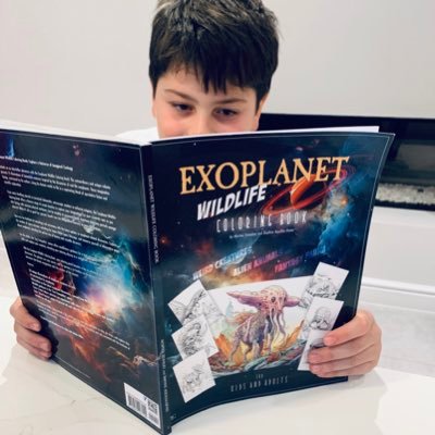 ExoWildlife's profile picture. Exoplanet Wildlife is a series of books of imagined and speculative life forms from distant worlds, published by Aquillia Champney Publishing House.