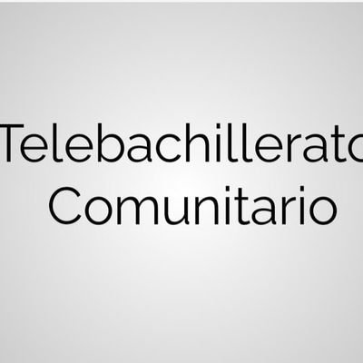 Telebachillerato Comunitario del Estado de México