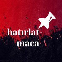 Hatırlatmaca (@hatirlatmaca1) 's Twitter Profile Photo Hatırlatmaca (@hatirlatmaca1) 's Twitter Profile Photo