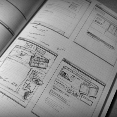 Sketching is a great way to start your web design process. Might as well use the right tools for the job!
