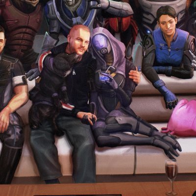 Simple man making his way through the Mass Relays with his space girlfriend Tali. Shy/bi. Autistic. Level 37. pfp and banner by @guchaigue.