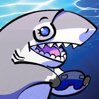 This shark is GAMING!

She/Her 🏳️‍⚧️ 
PNGtuber in training. Stay tuned for the eventual debut sometime in 2024! 

Banner by @mochio_bonio
PFP by @LuckPunchArt