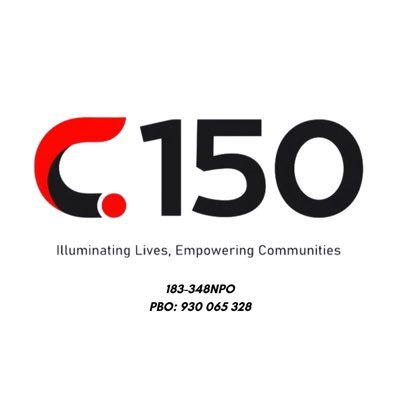 Inspiring Lives, Empowering Communities | C150 is a youth driven community empowerment organisation in South Africa, and is a registered NPC, NPO & PBO