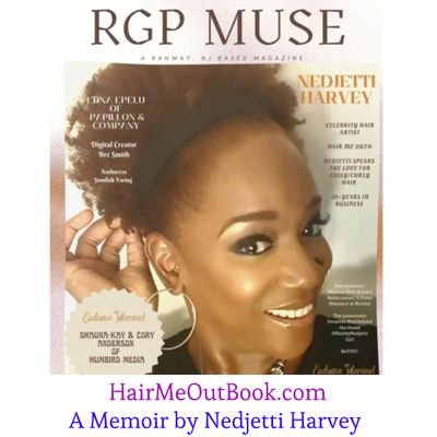 #HairMeOut® 📖 Author #Nedjetti Harvey @HairMeOutBook Celebrity Hair Artist✂️ L'Oréal Educator 💇🏾‍♀️ 30+yrs NJ #NaturalHair & #Locs Salon owner 💟 #BeYOU 👑