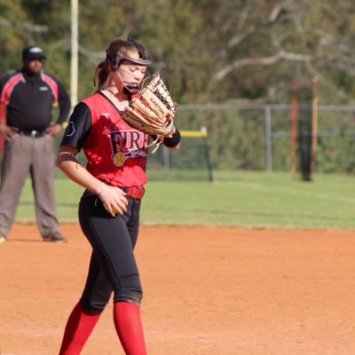 cherokee bluff varsity softball//2027//GA Fire 08 Brennan #16//Pitcher/OF/1B