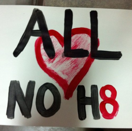 Not an official account of the NOH8 Campaign. 12/12/2012 is the 4 year anniversary. Doors open at 8pm.