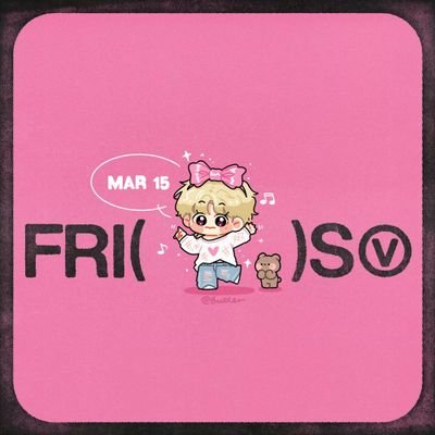 FRI(END)S by V 💗🩷💘((:

#Kimtaehyung 
#BTS