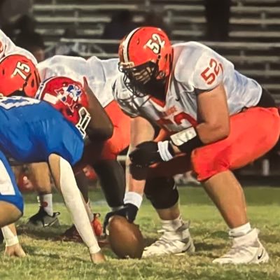 OL/DL | 6’2 290lbs | 4.2 GPA | Orange High School ‘52 | Graduation Class of 2025