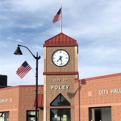 This is the official Twitter account for the City of Foley, Minnesota. I live under the clock tower. I am totally awesome. #FoleyMN #FoleyPD #FoleyFD