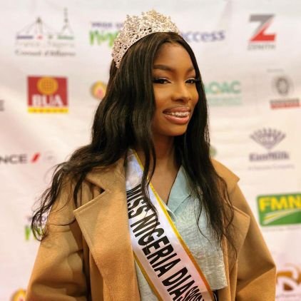 Miss Nigeria Diaspora Europe 2024 🇳🇬.       
        Model