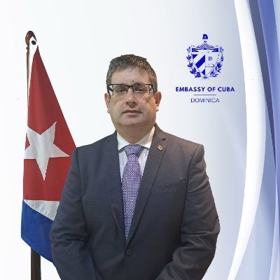 Embajador de la República de Cuba en la Mancomunidad de Dominica/ Ambassador of the Republic of #Cuba🇨🇺 to the Commonwealth of Dominica 🇩🇲