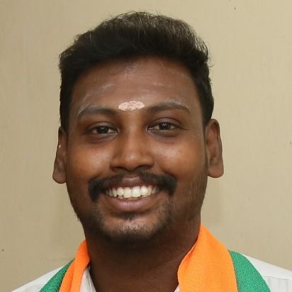 Swayamsevak 🚩, 
BJP District President , 
Central Chennai East - BJYM, 
Nationalist, Socialist, Writer, Speaker, Political analyst,  Proud Indian🇮🇳
