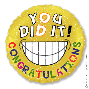 Congrats To: