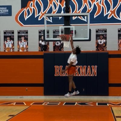 Blackman High School • Class of 2026 • GPA : 3.0 • 6’7 • C • @TMBC_basketball • 205 Pounds