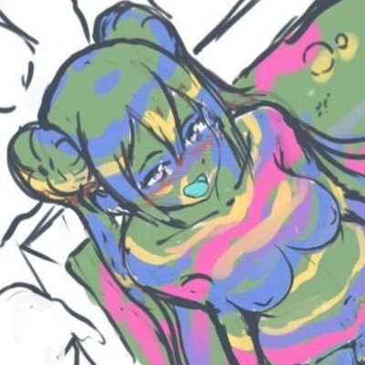 uiuishiitake's profile picture. メッシーフェチです。体中に絵の具や金粉を塗りたくって、惨めな変態に染まっていくのに興奮を覚える、ど変態女です