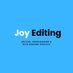 JoyEditing (@EditingJoy) Twitter profile photo