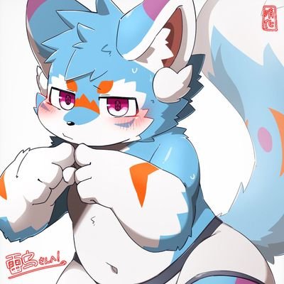 一名跳舞的毛毛，男性，不支持任何势力。喜欢胖胖。/Furry/dancer/boy/some thing for nothing，不在乎任何事情。