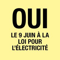 Oui à la loi pour l’électricité(@electriciteoui) 's Twitter Profile Photo