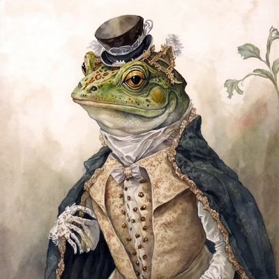 Lady Theodora Froggerton Tadpole, Countess of Croaksbury. Frog-girl in a frogless land.