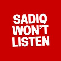 Sadiq Khan Won’t Listen(@sadiqwontlisten) 's Twitter Profile Photo