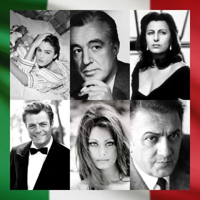 Homenajeando a todos los actores y directores italianos de los años 20s-2000s 🇮🇹