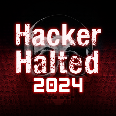 Hacker Halted - Cyber Security Conference 2024
Training Dates: October 26th - 29th
Conference Dates: October 30th & 31st