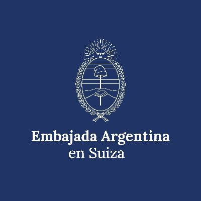 Twitter de la Embajada de la República Argentina en la Confederación Suiza y el Principado de Liechtenstein