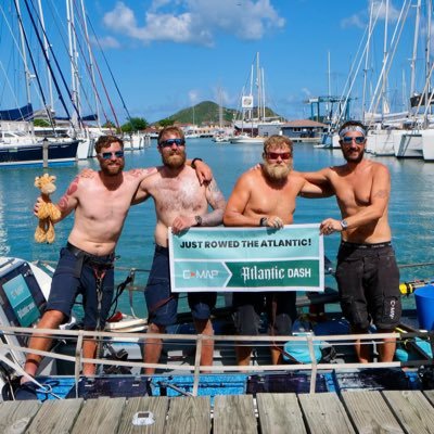4 RAF Regiment Gunners rowed 3200 miles from Lanzarote to Antigua! New JG link😊 - https://t.co/aMNC78f0Dq