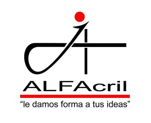 Alfacril's profile picture. Publicidad, productos de acrilico, termo formados, letras de cajón, y mucho mas.