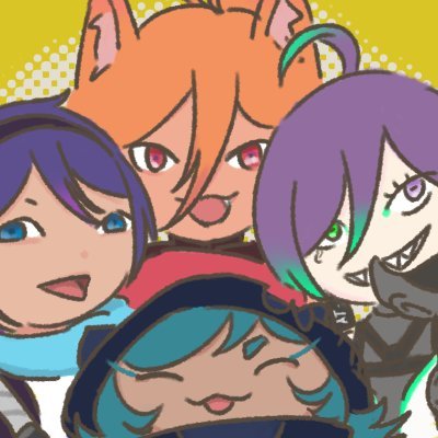 Just a bunch of EGGSplorers

Muña Mungocheri - The Nyavigator🐈‍⬛
Plume Featherlock - The Scout🐦
Caenith Solana  - The Keith🐺
Alisteia (@alisteia_) - The MD👁