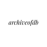 ً (@archiveofdb) 's Twitter Profile Photo ً (@archiveofdb) 's Twitter Profile Photo