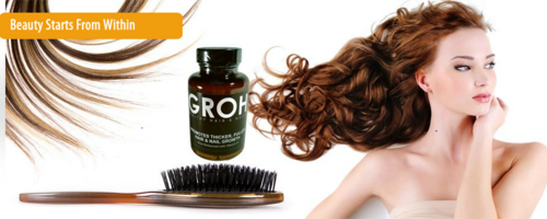 GROH is an incredible nutricosmetic promoting thicker, fuller, healthier hair & nail growth. All natural, safe & effective...Offer GROH in your salon today.