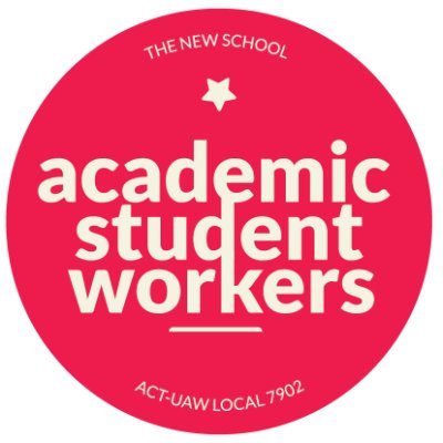 https://t.co/wuLuguluUG | Student Employees at The New School - @UAW7902 | A union for graduate and undergraduate academic student workers @TheNewSchool