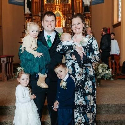 Catholic, Married to a Saint, Father to 5, Purdue alum, Ag Banker, Show Pig Producer, Regenerative Farmer