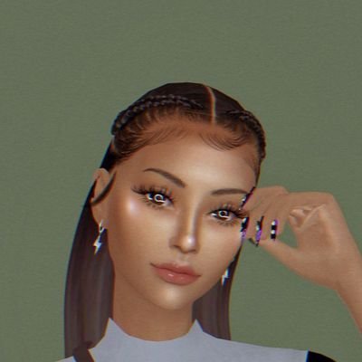 Love fashion and editing, I luv playing Sims and creating my Sims.
