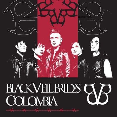 Black Veil Brides Colombia Official Fan Club.
Instagram: @bvbcolombiafc 🔥 𝑾𝒆 𝒘𝒆𝒓𝒆 𝒃𝒐𝒓𝒏 𝒕𝒐 𝒇𝒊𝒈𝒉𝒕 𝒇𝒐𝒓 𝒕𝒉𝒊𝒔 💪