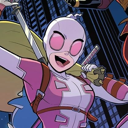 It may look like im a gwenpool RP account but theres a dude running this account.

this is a fan account and gwenpool is owned by marvel :)