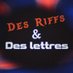 Podcast Des Riffs et des Lettres (@dRiffsdLettres) Twitter profile photo