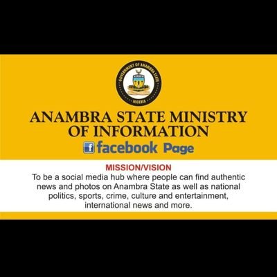 To be a social media hub where people can find authentic news and photos on Anambra state as well as national politics, sports, crime, culture and entertainment