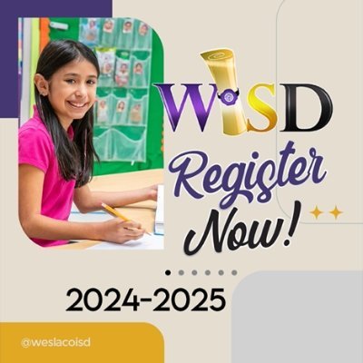 The official twitter account for Weslaco ISD