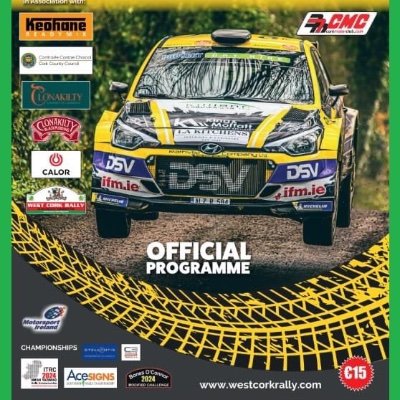 Follow the latest news and information of The Clonakilty Park Hotel West Cork Rally - a 2-day clubman all tarmac rally based in Clonakilty, Co. Cork