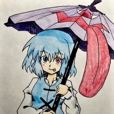 vaiar_3349's profile picture. 小傘・小烏丸・美甘ネル・月歌推しゲーム→ヘブバン、 刀剣乱舞、ブルアカ、東方Project系 etc ごくたまに絵書く。成人済 年齢は20より下 プロフィール画像はおはよー（@ohayouchannel）さんに描いて頂いたものです。