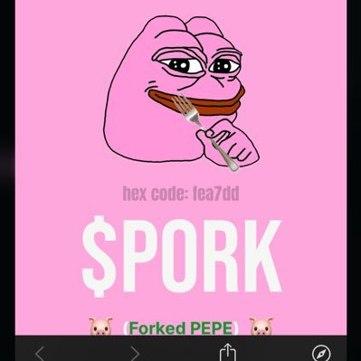 Shitcoins are my play for Sats and Generational Wealth. Made it all back in one trade $PEPE. Degen account for all my shitcoin plays $pork and $pndc