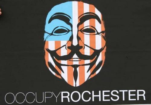 Occupying the ROC because we demand a better future for Rochester.