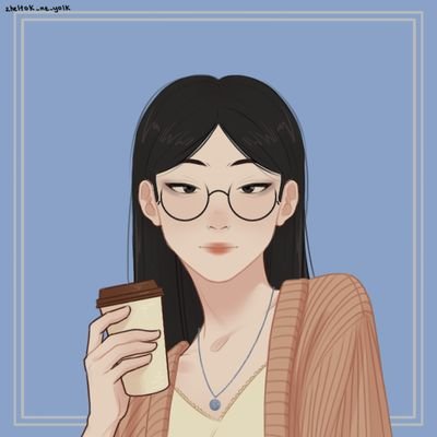 A woman, she/her, Asian/American, an artist who may post piccrew art or drawings