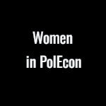 WomenInPoliticalEcon(@WomenInPolEcon) 's Twitter Profile Photo